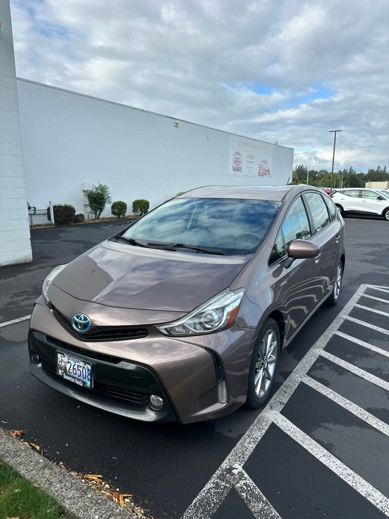 Walnut 2015 Toyota Prius v Wagon Front-Wheel Drive Continuously Variable Transmission