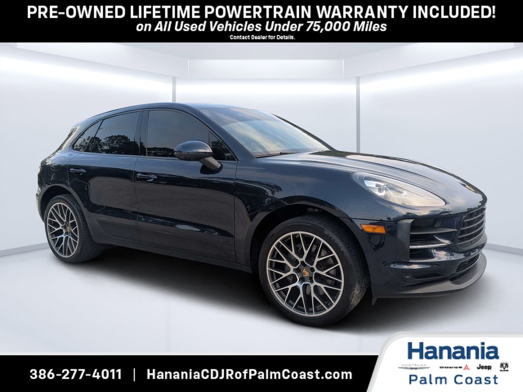Blue 2021 Porsche Macan SUV / Crossover All-Wheel Drive 7-Speed Automatic