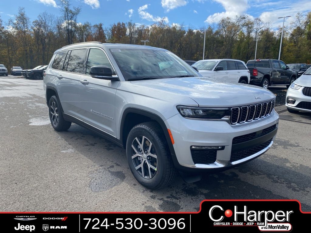 Silver Zynith 2025 Jeep Grand Cherokee L Limited 4WD SUV / Crossover Four-Wheel Drive 8-Speed Automatic