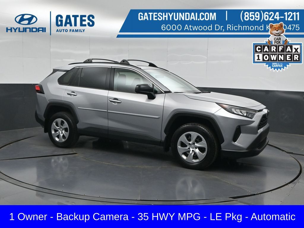 Silver Sky Metallic 2021 Toyota RAV4 SUV / Crossover Front-Wheel Drive 8-Speed Automatic
