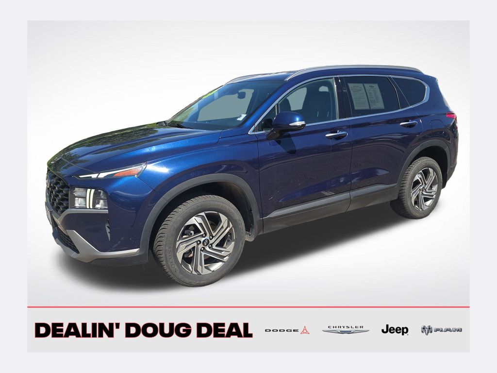 Stormy Blue 2023 Hyundai Santa Fe SUV / Crossover All-Wheel Drive 8-Speed Automatic