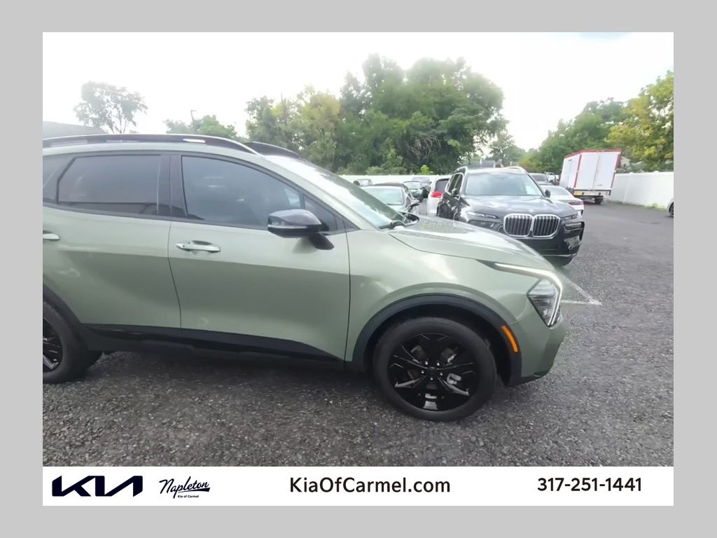 Jungle Green 2025 Kia Sportage SUV / Crossover All-Wheel Drive 8-Speed Automatic