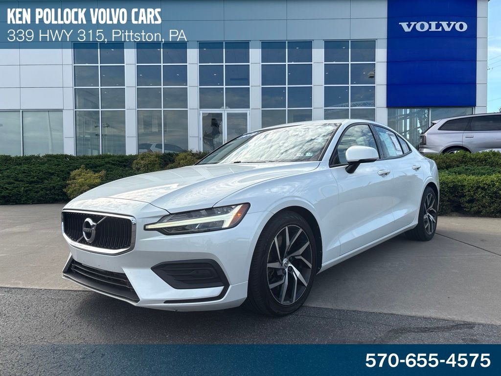 Crystal White Pearl 2019 Volvo S60 Sedan All-Wheel Drive Automatic