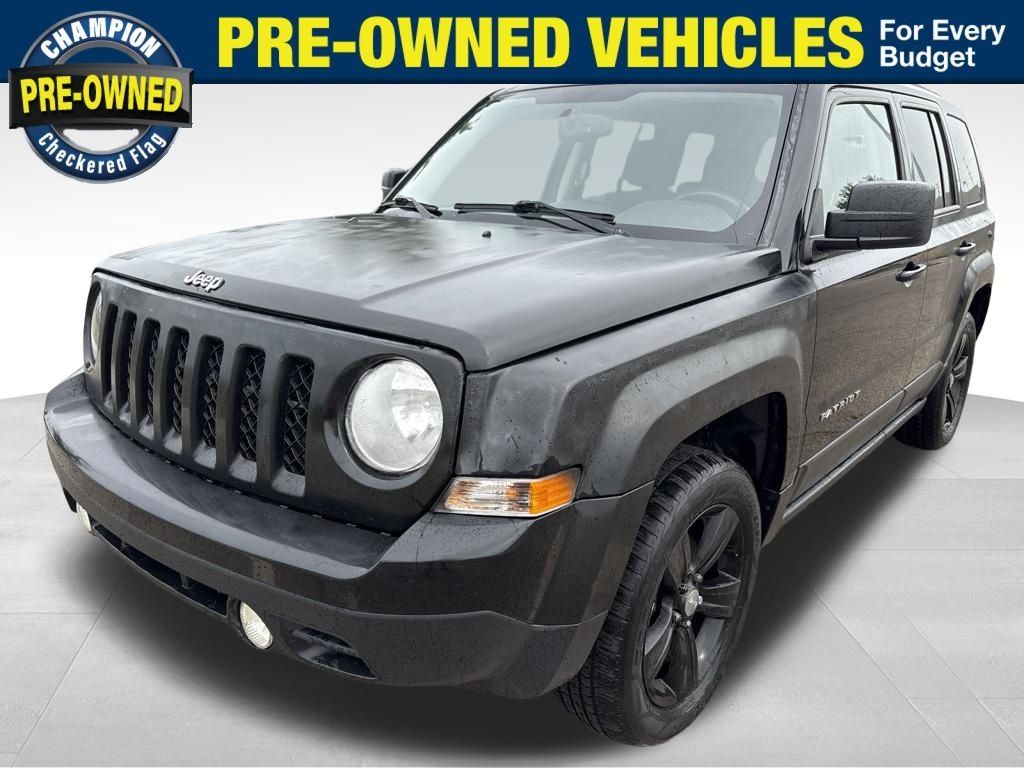 Black Clearcoat 2014 Jeep Patriot SUV / Crossover Four-Wheel Drive 6-Speed Automatic