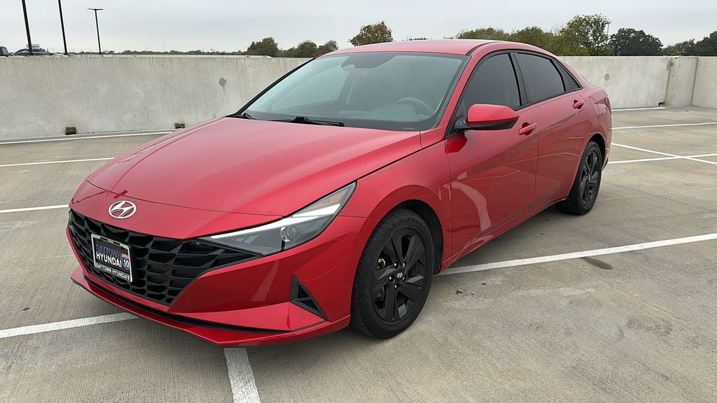 2021 Hyundai Elantra SEL Red at AutoSavvy Houston Southwest