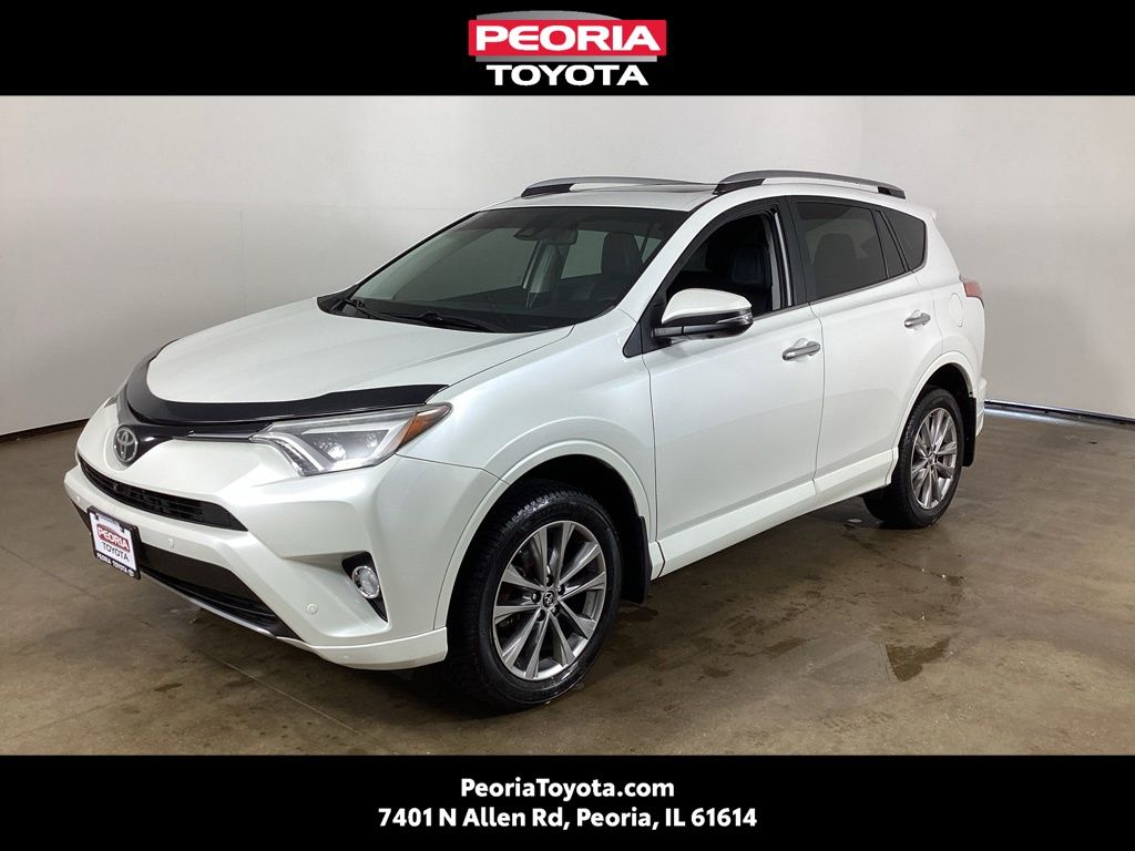 White (Blizzard Pearl) 2017 Toyota RAV4 SUV / Crossover All-Wheel Drive 6-Speed Automatic