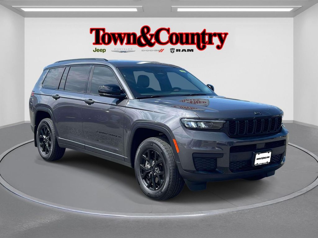 Baltic Gray Metallic Clearcoat 2025 Jeep Grand Cherokee L Altitude X 4WD SUV / Crossover Four-Wheel Drive 8-Speed Automatic