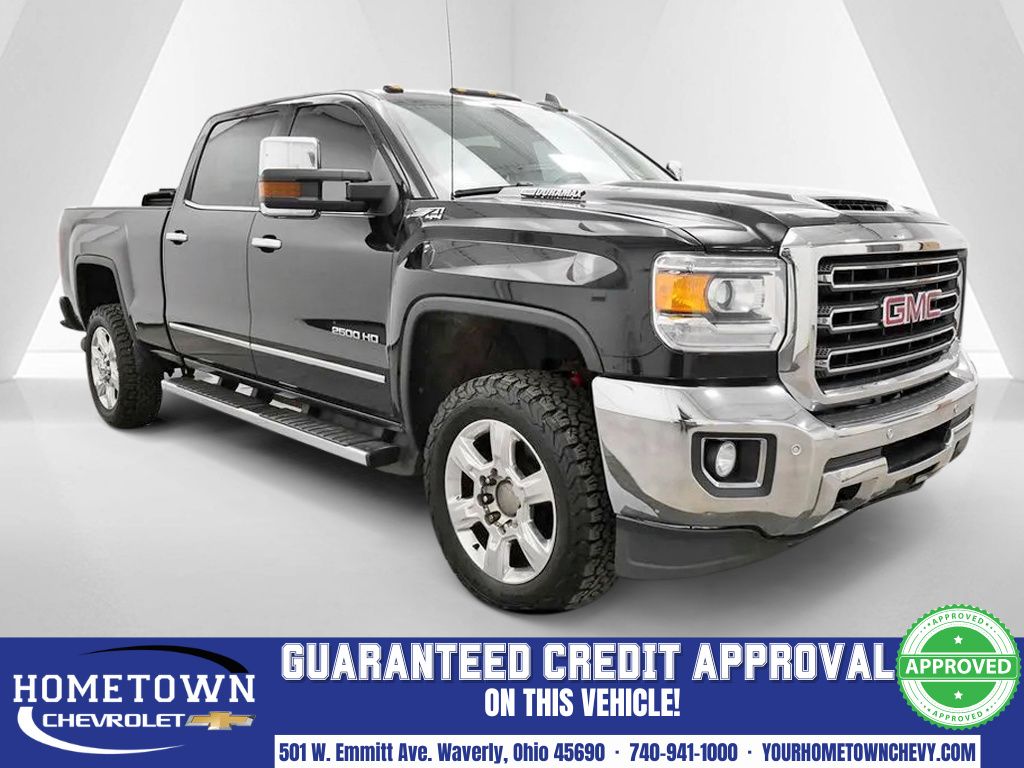 Onyx Black 2019 GMC Sierra 2500HD Pickup Truck Four-Wheel Drive 6-Speed Automatic
