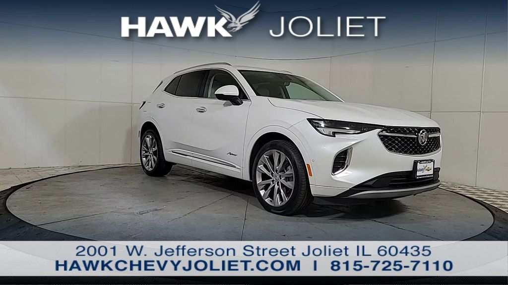 White Frost Tricoat 2023 Buick Envision Avenir AWD SUV / Crossover All-Wheel Drive 9-Speed Automatic
