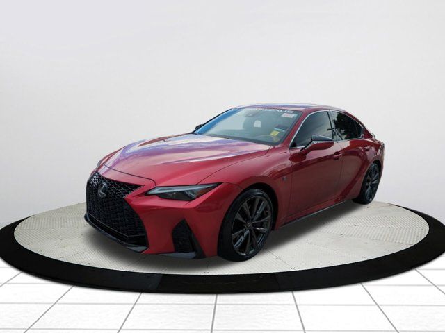 Certified Used 2025 Red Lexus 350 F SPORT Design image 8