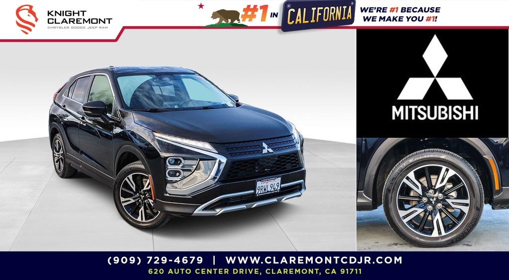 Labrador Black Pearl 2025 Mitsubishi Eclipse Cross SE S-AWC SUV / Crossover All-Wheel Drive Continuously Variable Transmission
