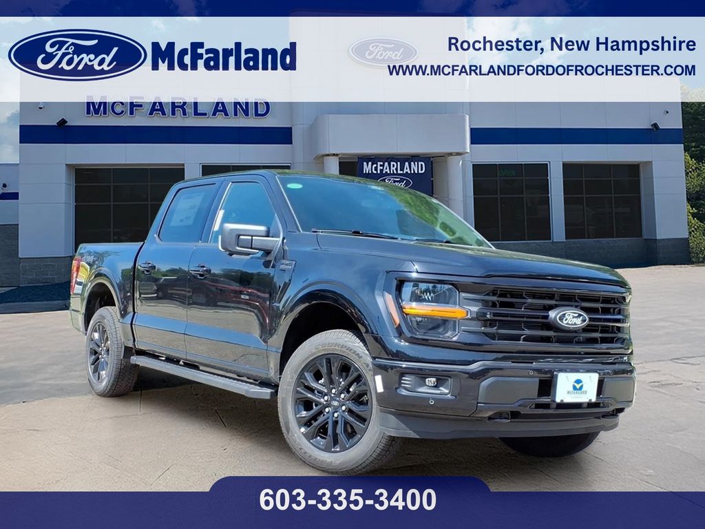 Agate Black Metallic 2026 Ford F-150 Pickup Truck Four-Wheel Drive Automatic