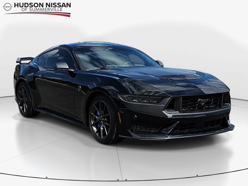 Shadow Black 2024 Ford Mustang Dark Horse Fastback RWD Coupe Rear-Wheel Drive Automatic