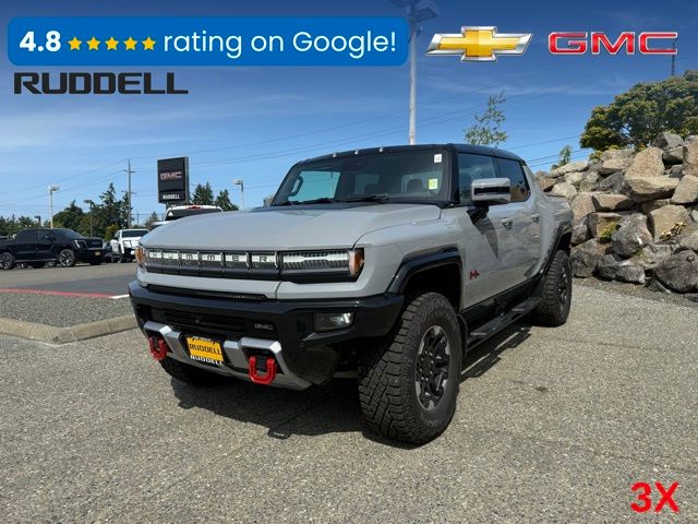 Meteorite Metallic (Grey) 2025 GMC Hummer EV Pickup Pickup Truck All-Wheel Drive 1-Speed Automatic