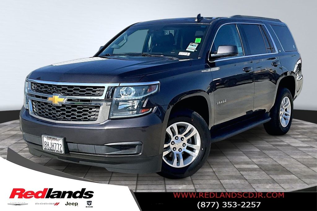 Gray (Tungsten Metallic) 2018 Chevrolet Tahoe LT RWD SUV / Crossover 4X2 6-Speed Automatic Overdrive