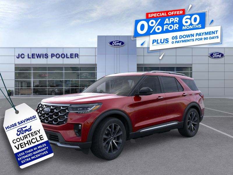2025 Ford Explorer Platinum