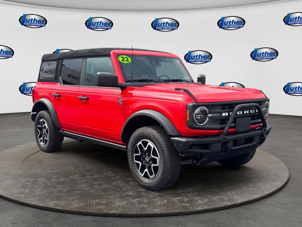 2023 Ford Bronco Black Diamond Red at Phil Fitts Ford