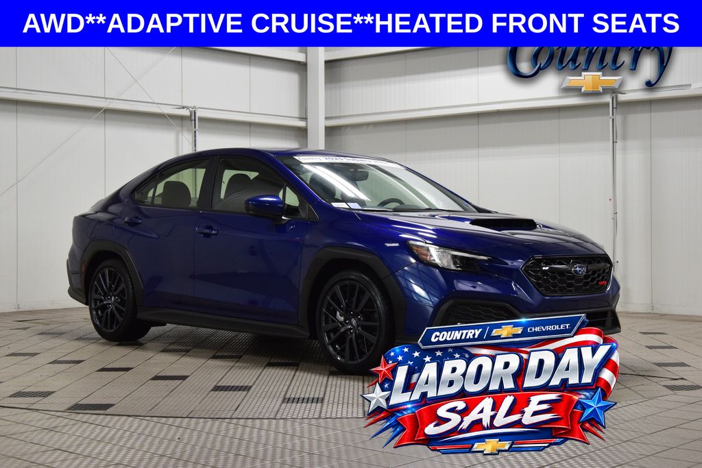 Sapphire Blue Pearl 2025 Subaru WRX Sedan All-Wheel Drive 6-Speed Manual