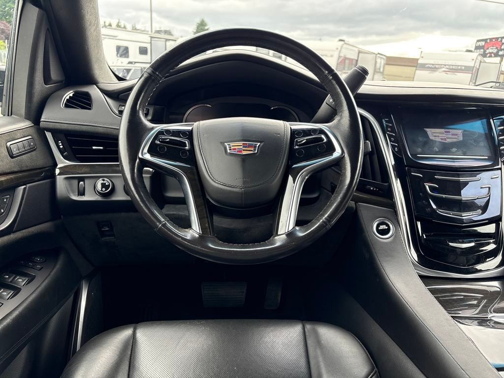 2019 Crystal White Tricoat Cadillac Escalade Platinum Edition 4X4 SUV