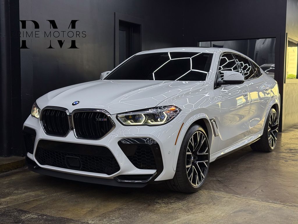 Alpine White 2021 BMW X6 M AWD SUV / Crossover All-Wheel Drive 8-Speed Automatic