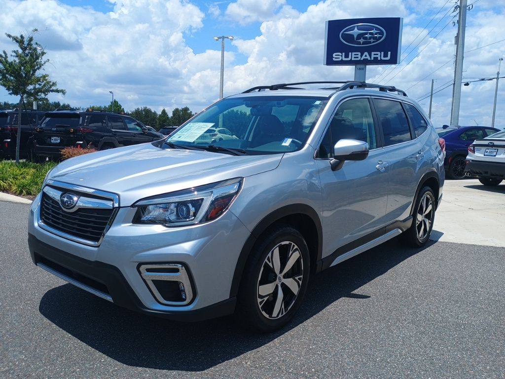Ice Silver Metallic 2020 Subaru Forester 2.5i Touring AWD SUV / Crossover All-Wheel Drive Continuously Variable Transmission