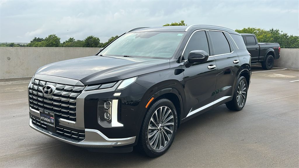 2023 Hyundai Palisade Calligraphy Black at Gullo Toyota