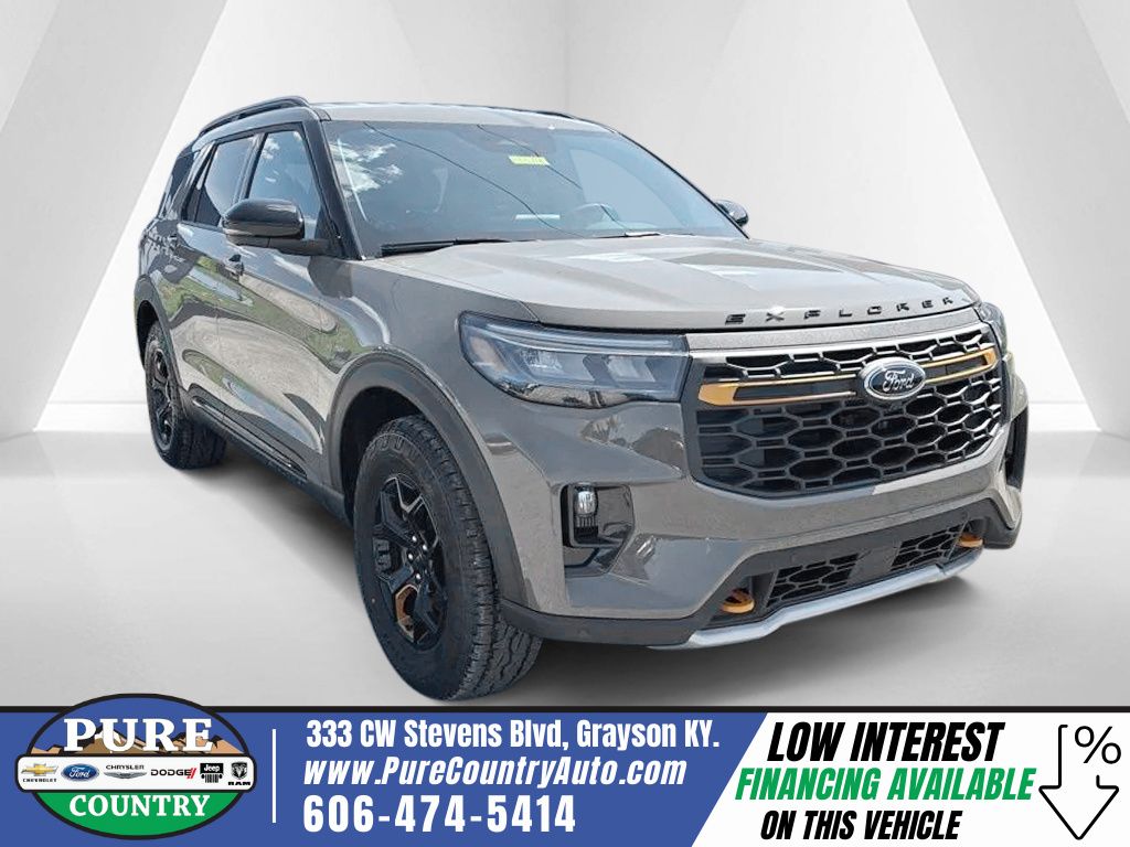 Marsh Gray 2026 Ford Explorer Tremor AWD SUV / Crossover All-Wheel Drive Automatic