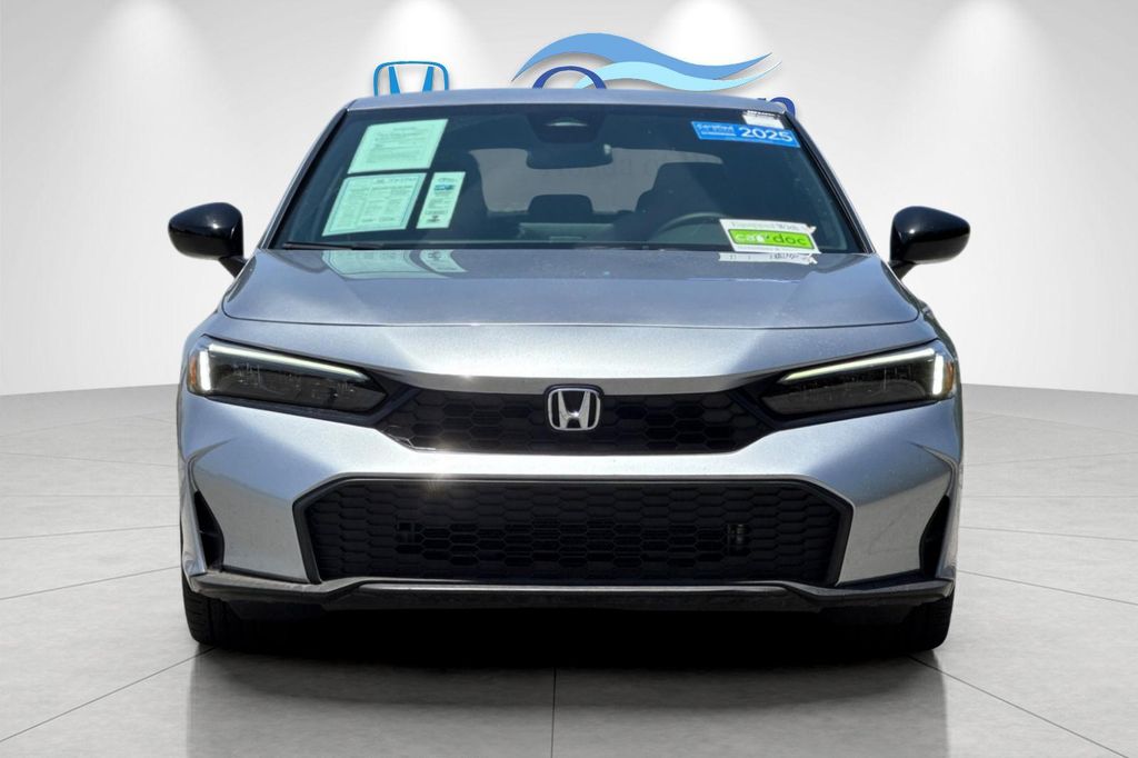 Certified Used 2025 Solar Silver Metallic Honda Sport image 9