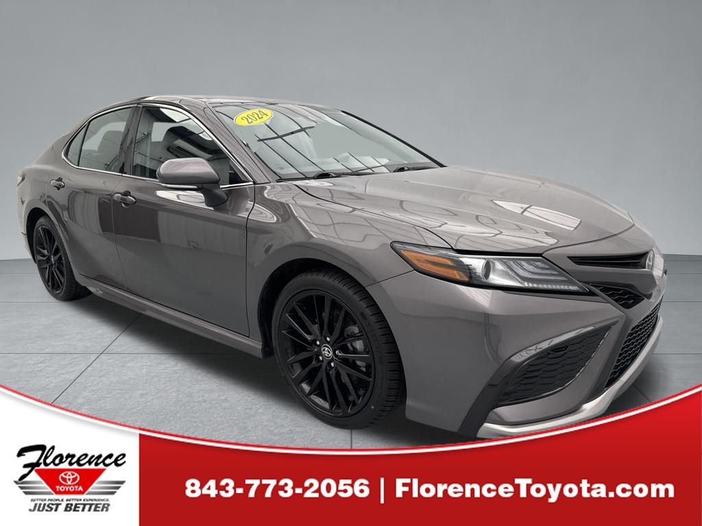 Predawn Gray Mica 2024 Toyota Camry Sedan Front-Wheel Drive 8-Speed Automatic