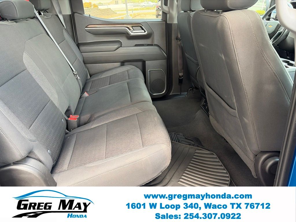 2022 Chevrolet Silverado 1500 LT Blue at Greg May Honda