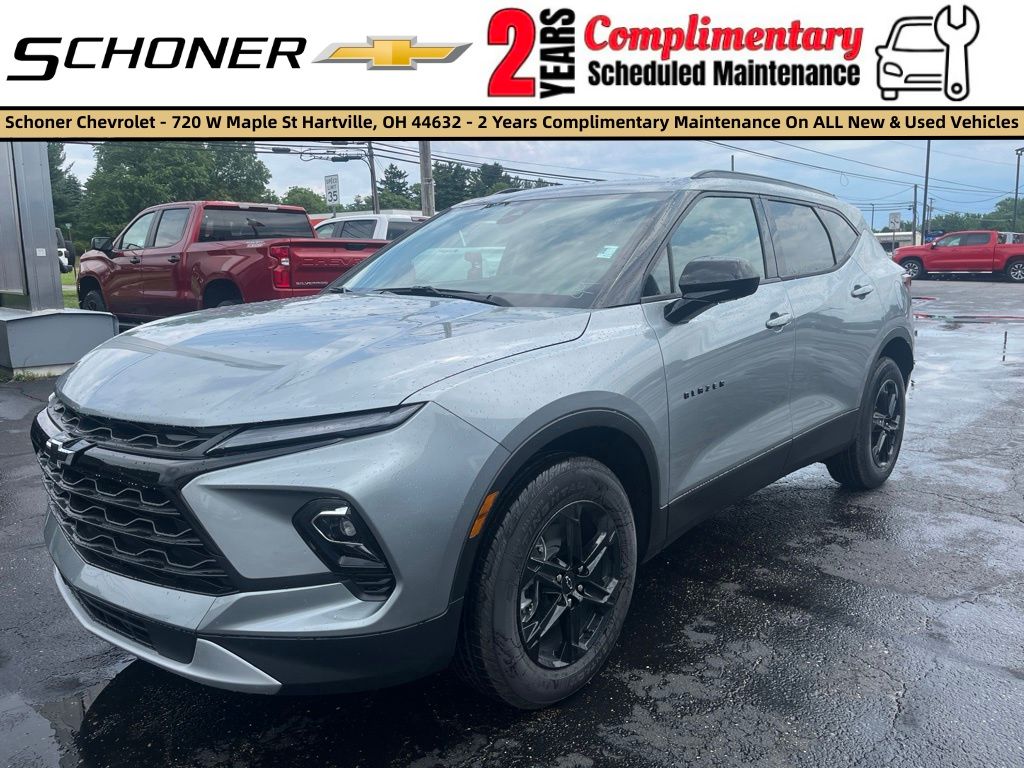 Sterling Gray Metallic 2026 Chevrolet Blazer SUV / Crossover 9-Speed Automatic Overdrive