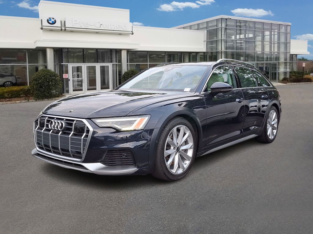 Blue Metallic 2023 Audi A6 Allroad quattro Premium Plus 55 TFSI Wagon All-Wheel Drive 7-Speed Automatic