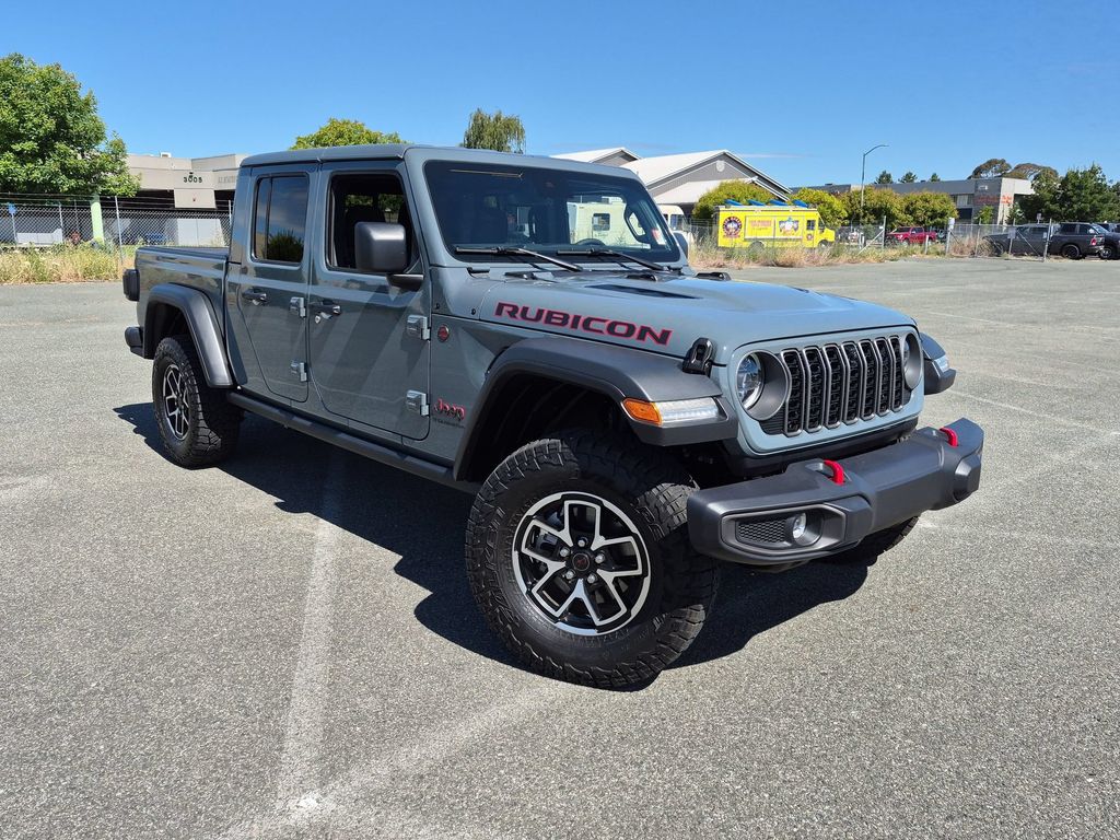 Anvil Clearcoat 2025 Jeep Gladiator Pickup Truck Four-Wheel Drive 8-Speed Automatic