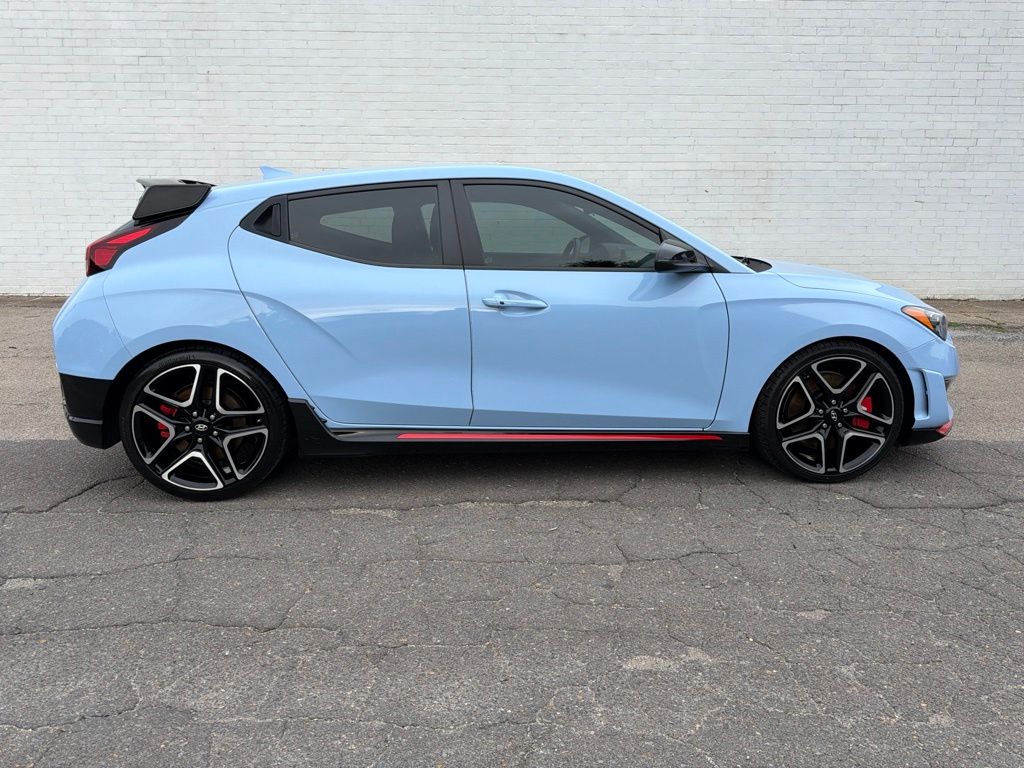 Performance Blue 2022 Hyundai Veloster N FWD Coupe Front-Wheel Drive 8-Speed Manual