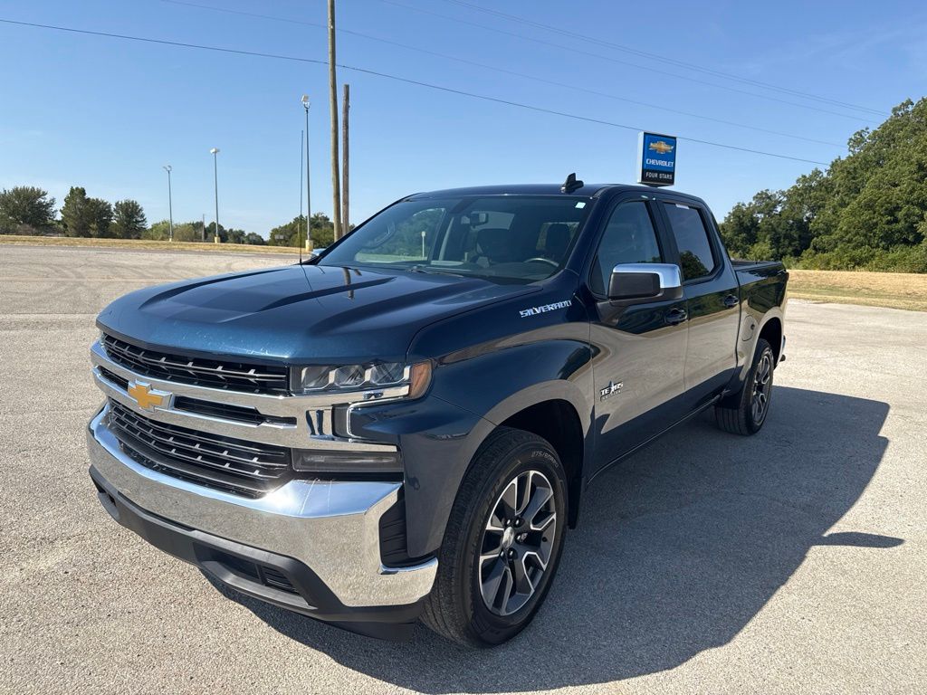 Northsky Blue Metallic 2021 Chevrolet Silverado 1500 Pickup Truck 4X2 8-Speed Automatic