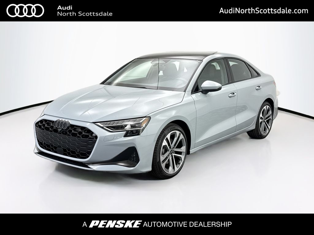 Arrow Gray Pearl Effect 2026 Audi A3 Sedan All-Wheel Drive 7-Speed Automatic