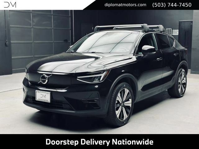 Onyx Black Metallic 2023 Volvo C40 Recharge SUV / Crossover All-Wheel Drive 1-Speed Automatic