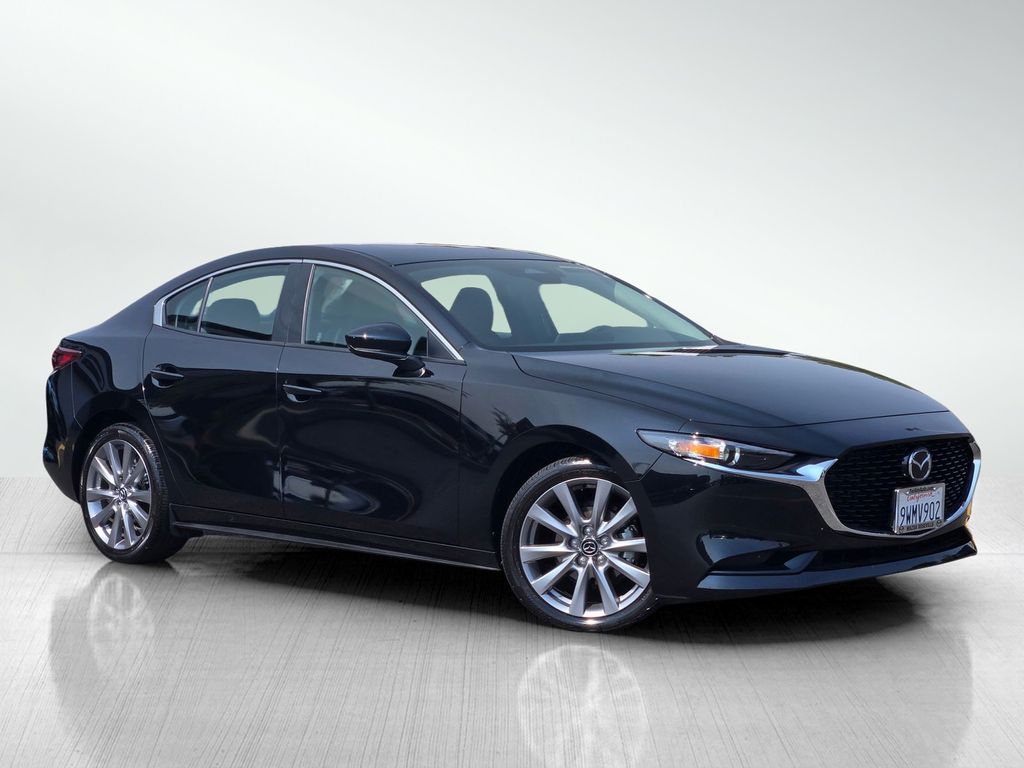 Jet Black 2026 Mazda MAZDA3 Sedan Front-Wheel Drive 6-Speed Automatic