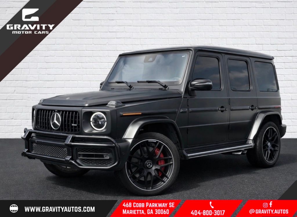 Black 2020 Mercedes-Benz G-Class AMG G 63 4MATIC SUV / Crossover All-Wheel Drive 9-Speed Automatic