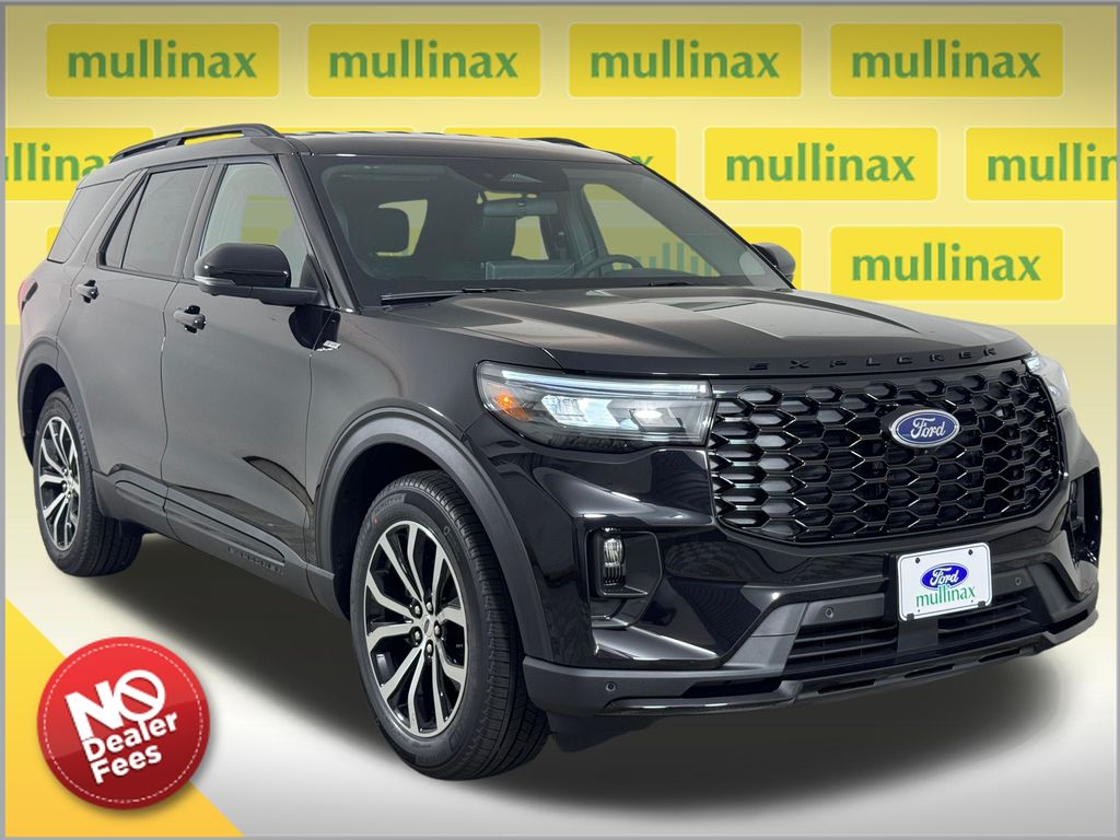 2026 Agate Black Metallic Ford Explorer ST-Line RWD SUV