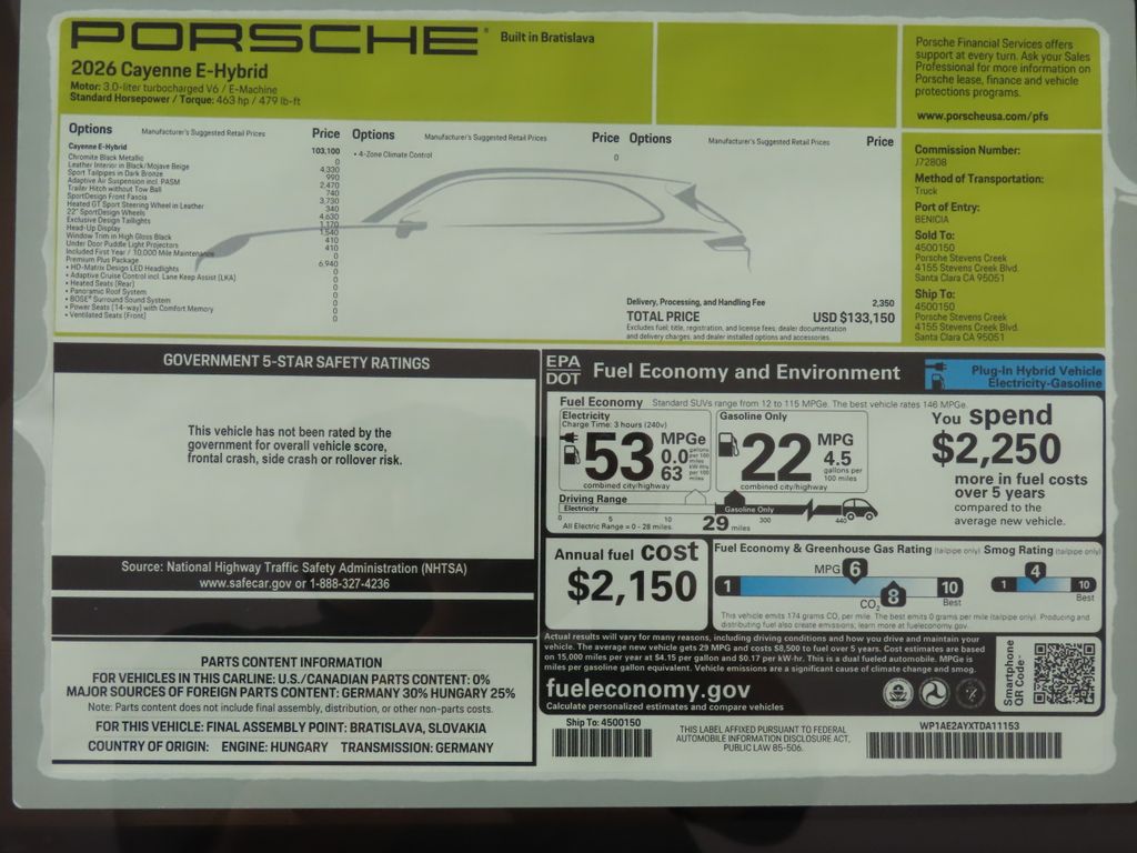 Thumbnail: 2026 Porsche Cayenne - 15