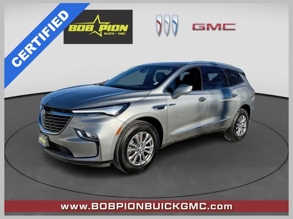 Moonstone Gray Metallic 2023 Buick Enclave Essence AWD SUV / Crossover Four-Wheel Drive 9-Speed Automatic