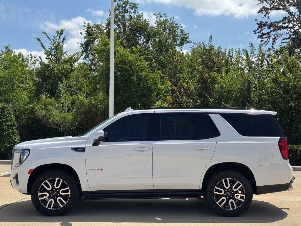 2022 GMC Yukon AT4 White at Big Star Chrysler Jeep Dodge Ram 