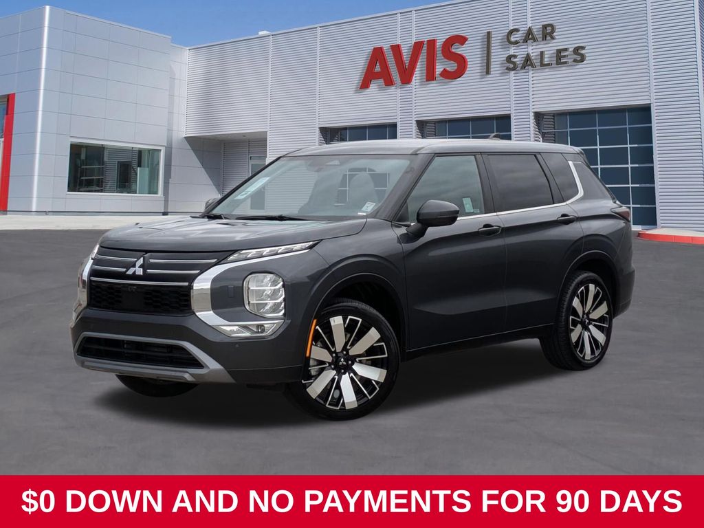Gray 2025 Mitsubishi Outlander SUV / Crossover Front-Wheel Drive Continuously Variable Transmission