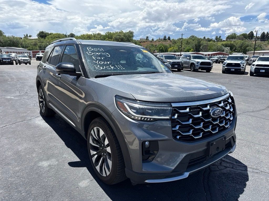 Gray Metallic 2025 Ford Explorer SUV / Crossover All-Wheel Drive Automatic
