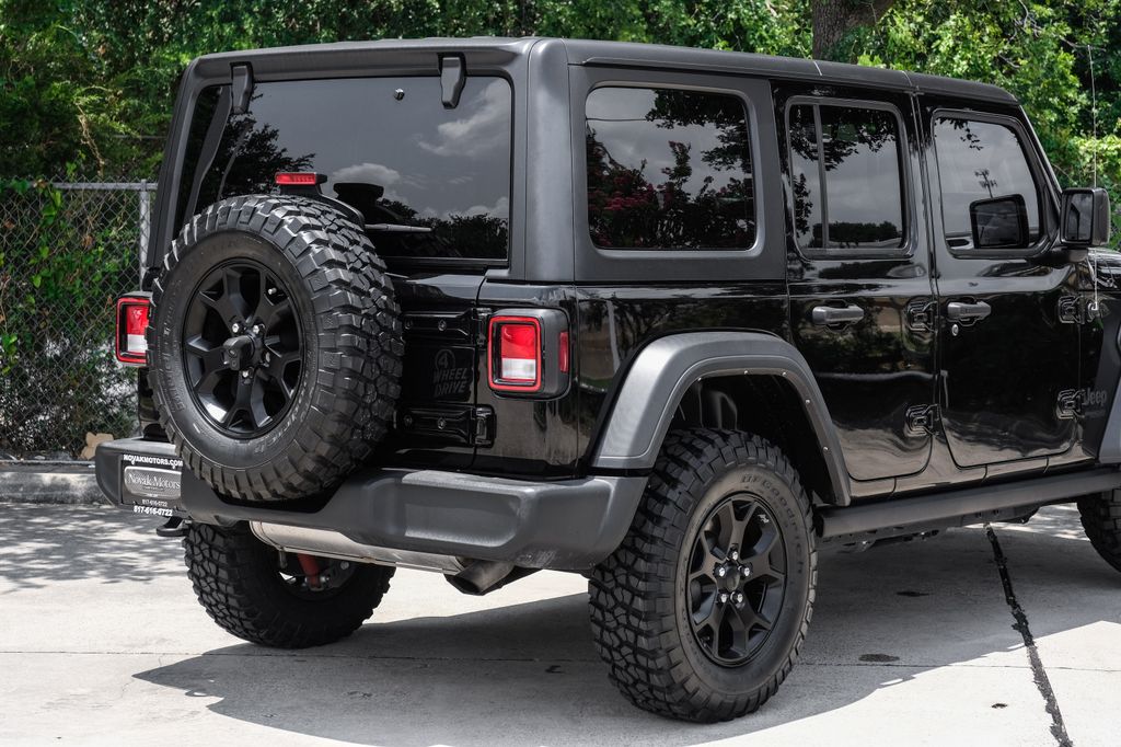 used 2022 Jeep Wrangler car, priced at $31,332