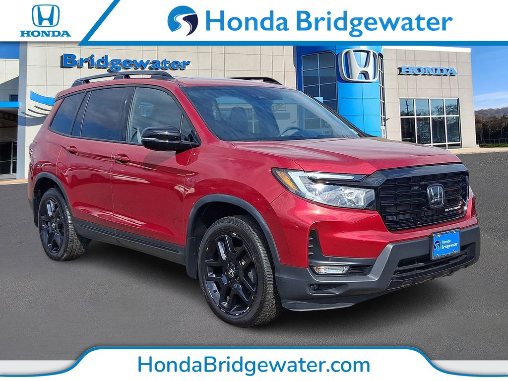 Red 2024 Honda Passport Black Edition AWD SUV / Crossover All-Wheel Drive 9-Speed Automatic