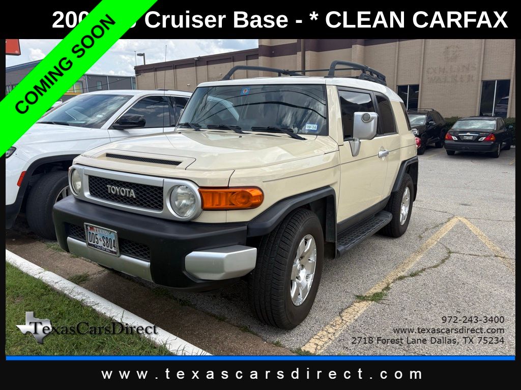 Sandstorm 2008 Toyota FJ Cruiser 2WD SUV / Crossover 4X2 5-Speed Automatic