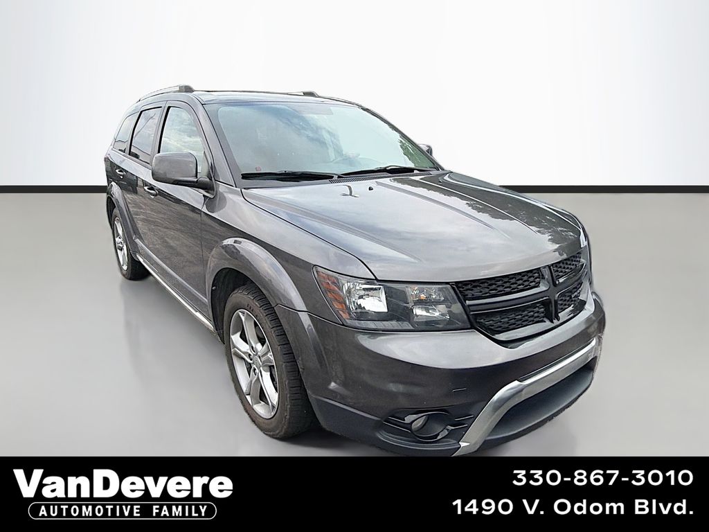Gray (Granite Crystal Metallic Clearcoat) 2017 Dodge Journey SUV / Crossover All-Wheel Drive 6-Speed Automatic