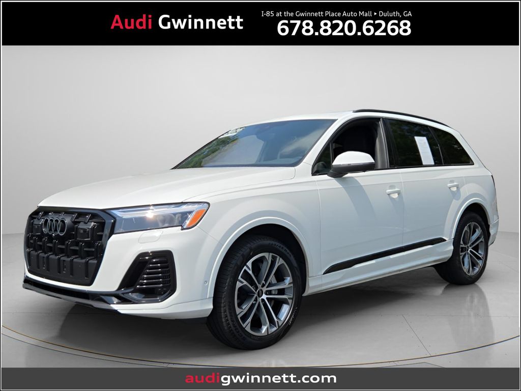 Carrara White 2026 Audi Q7 SUV / Crossover All-Wheel Drive 8-Speed Automatic
